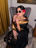 Karishma Sharma in our Black Zari Woven Vitthala God Special Traditional Paithani Silk Saree
