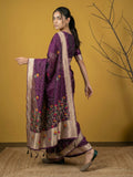 designer wine party wear saree perfect for weddings and celebrations