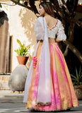Art Silk Lehenga with Pearl and Zari Embroidery