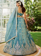 Sequins embroidered lehenga choli