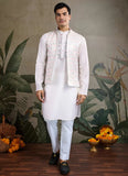 White Ethnic Outfit for Indian Men Abroad