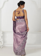 Soft and breathable Dola silk fabric saree