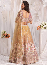 Rosegold Designer Lehenga for Reception