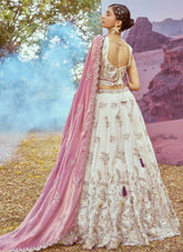 Elegant Purple Wedding Lehenga Choli for Women Online