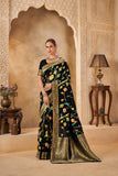 Classic Black Saree – Timeless Party Wear - Gunj Fashion