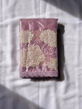 Pink Pure Oris Silk Applique Work Designer Saree