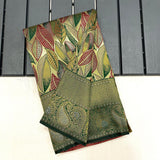 All-over traditional weaving with ethnic motifs