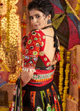 Navratri 2025 lehenga choli set with 7-meter flair