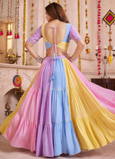 Designer Mirror Work Chaniya Choli with 10 Meter Flair