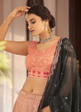 Designer Thread sequins and Mirror Work Party Wear Indian Lehenga