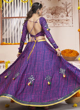 Exclusive Navratri Designer Chaniya Choli In Blue