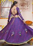 Exclusive Navratri Designer Chaniya Choli In Blue