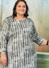 Stylish daily wear plus size co-ord set