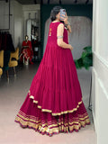 Gamthi Work Marbel Chaniya Choli
