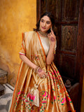 royal off white lehenga choli