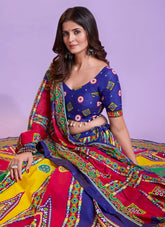 Hand Block Printed Cotton Navratri Chaniya Choli