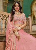 Blush Pink Lehenga – Wedding & Party