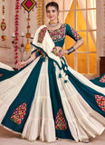 Traditional Kutchi embroidered lehenga choli for Garba nights