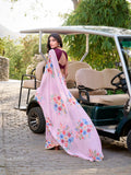 Lightweight marbal saree for festive wear