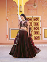 Bridesmaid Wear Fendi Lehenga Choli