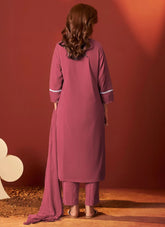 office wear cotton kurti for women in maroon color