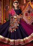 Multi color Navratri lehenga choli