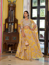 Haldi Wear Georgette Lehenga Choli