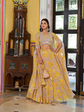 Haldi Wear Georgette Lehenga Choli