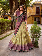 vichitra silk dupatta lehenga mauve