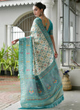 Elegant Banarasi silk saree for festive wear