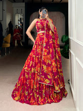 pink wedding lehenga choli