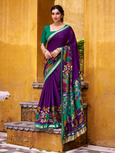 Zari border viscose chanderi saree