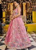 Ready to Wear Pink Satin Silk Bridal Lehenga for Weddings