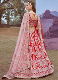 Beads and Stone Embellished Bridal Lehenga