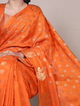 roop silk saree with lace blouse