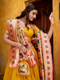 royal mango lehenga choli