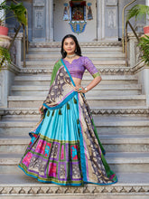 South Indian Kalamkari print lehenga choli