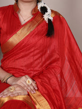 red silk saree for wedding wear