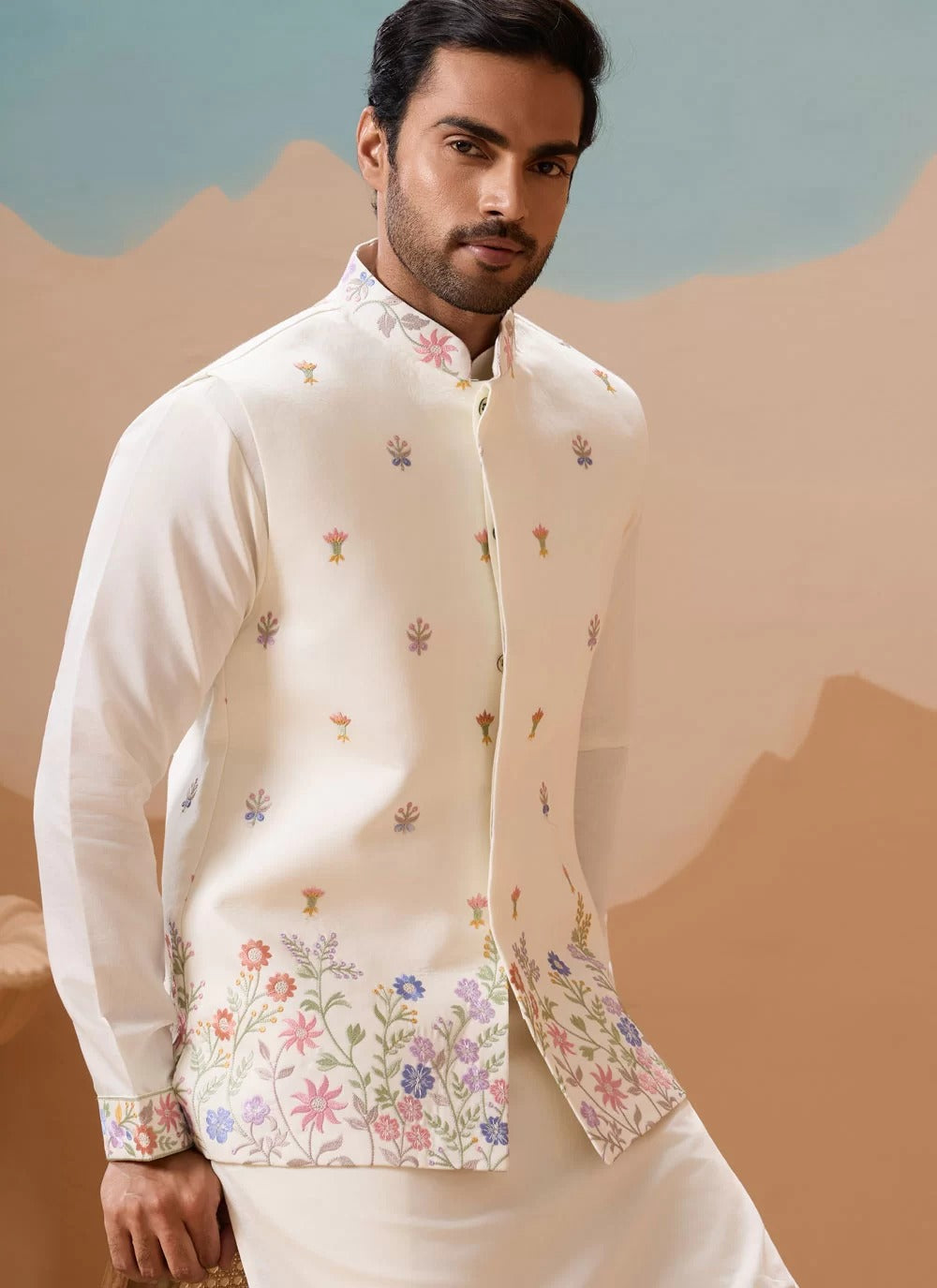 White Koti Kurta Pajama for Men | Wedding & Festive Ethnic Wear