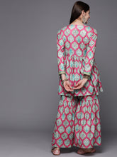 Women's Rani Velvet Kurta Sharara Set