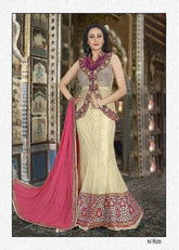 Fancy Net Wedding Wear Lehenga