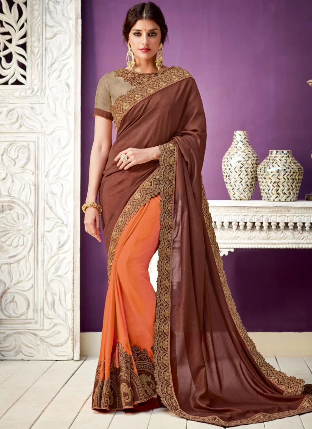 Georgette Saree