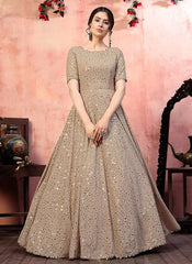 Simple Gowns For Indian Wedding Reception