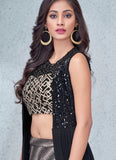 Black Lehenga