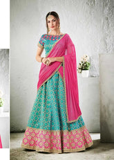 Silk Lehenga Choli