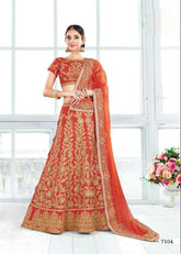 Raw Silk Fancy Lehenga Choli