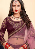 Brown Colour Lehenga