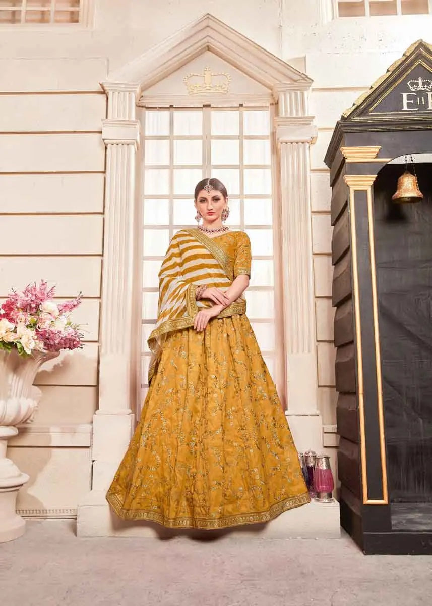 haldi lehenga 2019