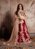 Velvet Silk Embroidered Lehenga