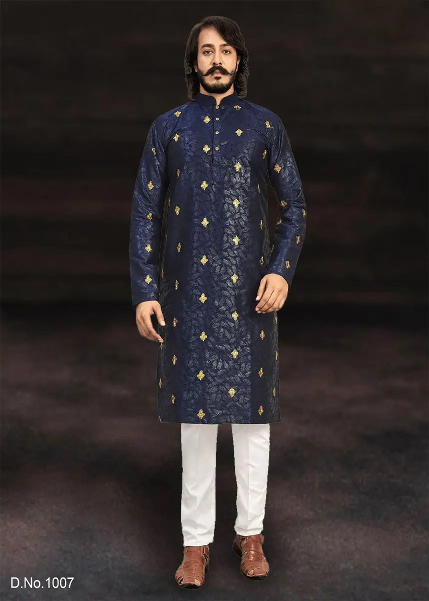 Blue Kurta Pajama